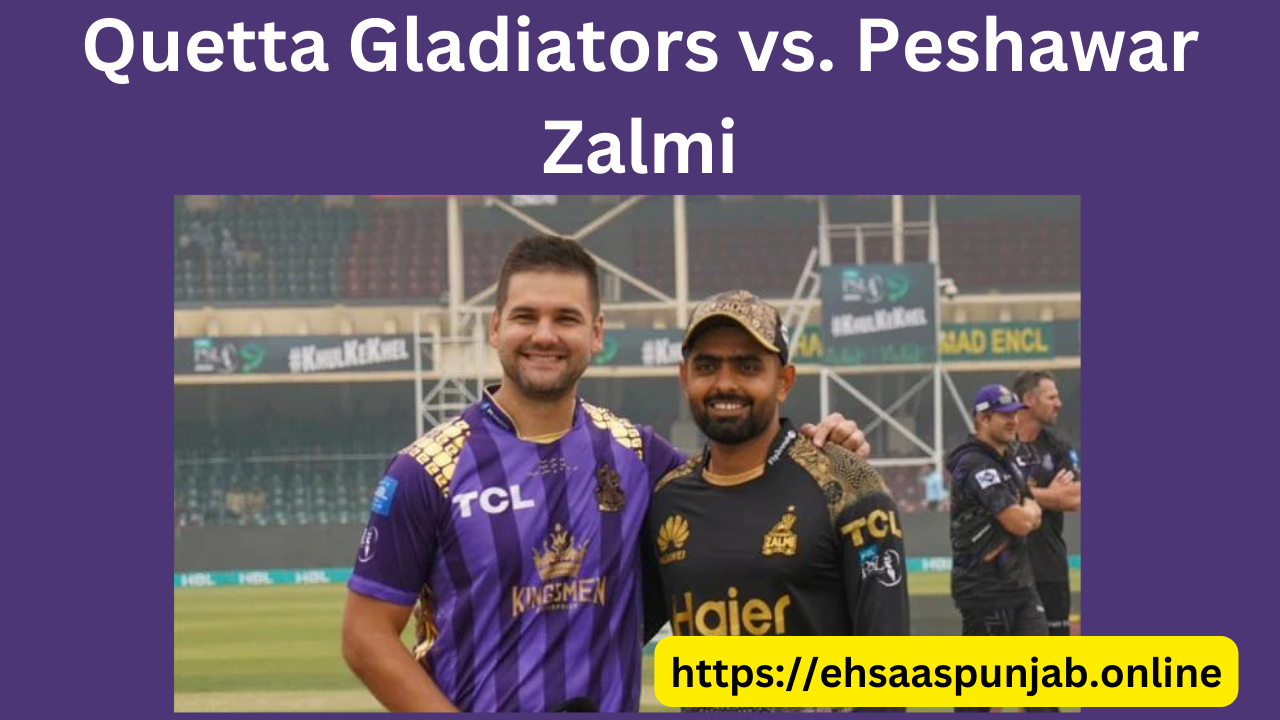Quetta Gladiators vs. Peshawar Zalmi: Match Result